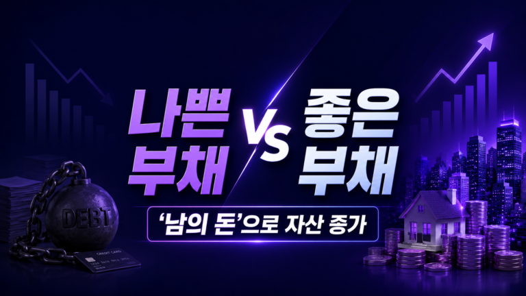 나쁜 부채 vs 좋은 부채 ?